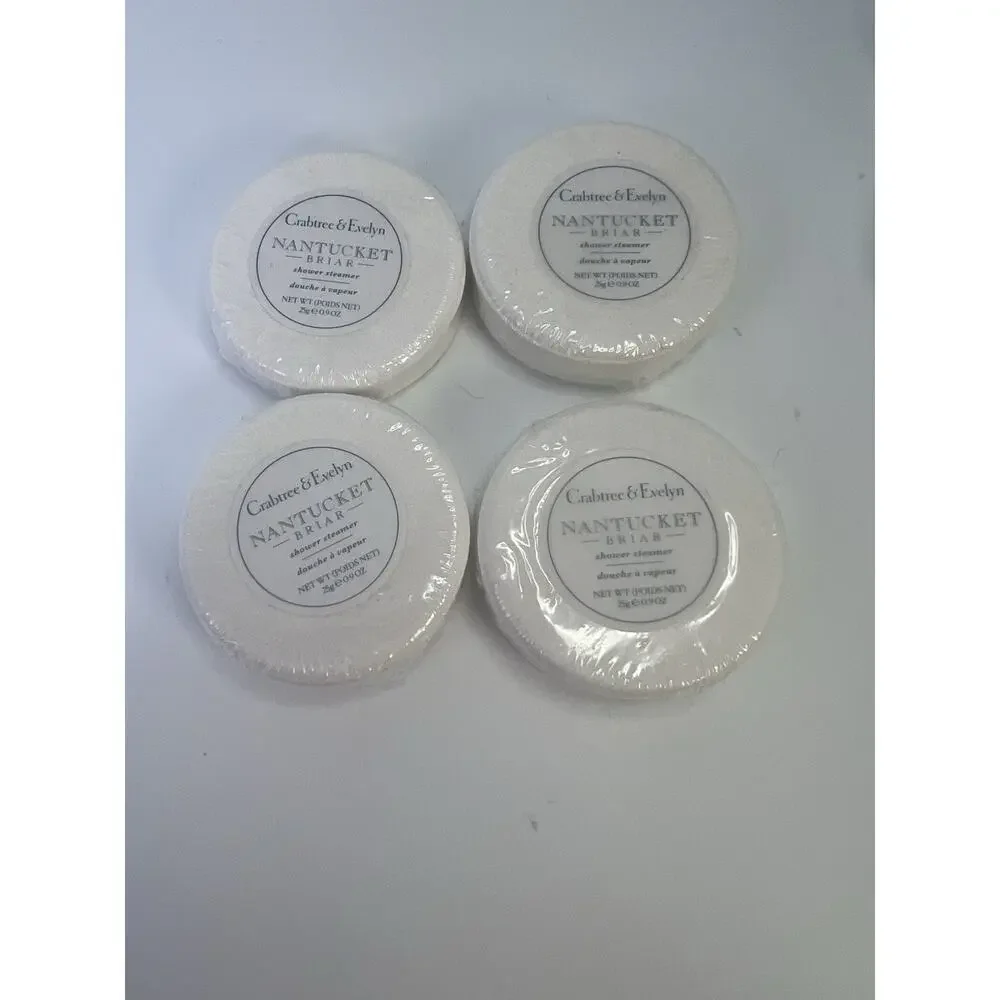 12 Crabtree & Evelyn Collection Shower Steamers Gardeners LaSource Nantucket